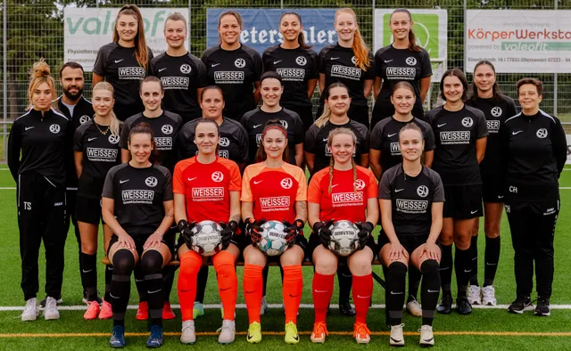 Mannschaftsfoto der Damenmannschaft, Saison 2025/26